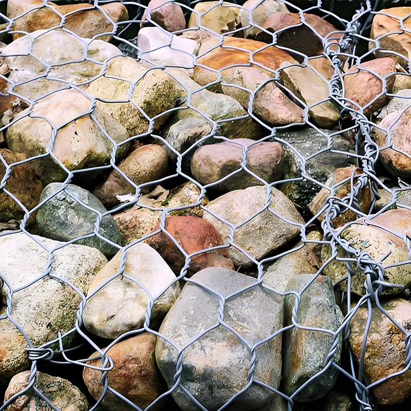 Zinc-aluminum alloy gabion mesh